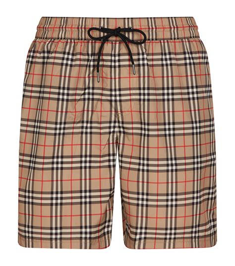 burberry swim trunks replica|burberry check drawcord swim shorts.